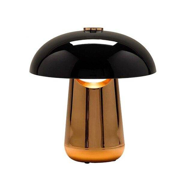 Lampe à poser design à LED en métal style mushroom - vue 15 sur 16