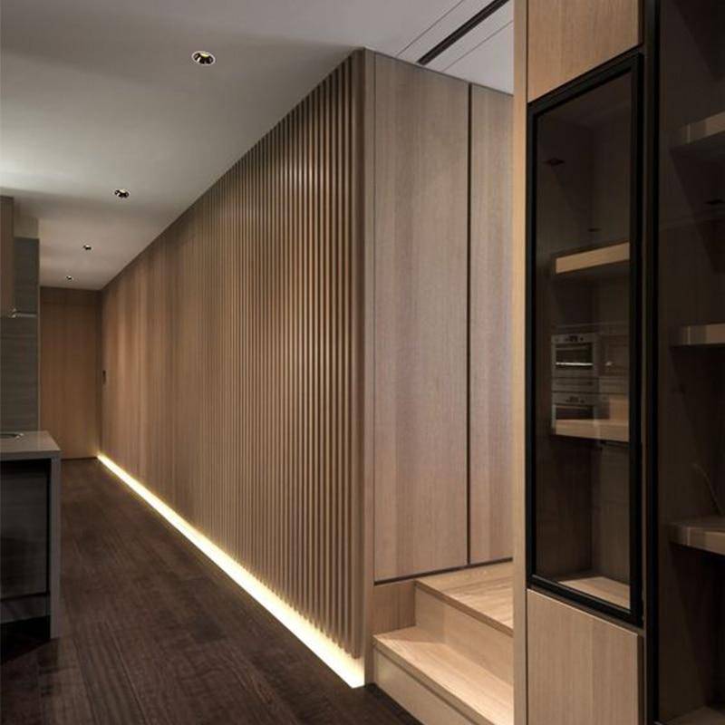 Spot design encastré LED en aluminium effet cuivré