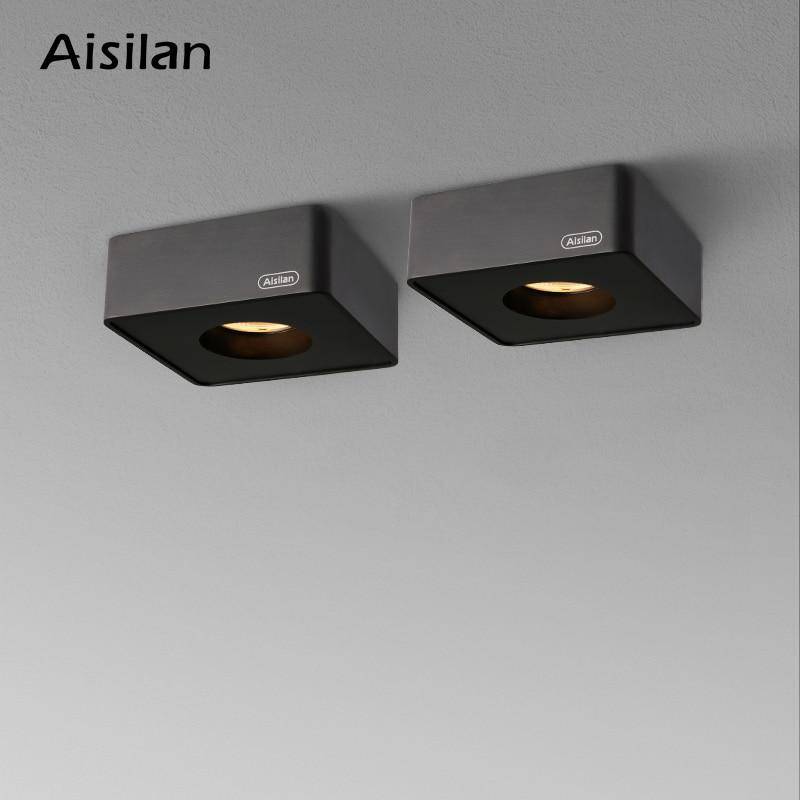 Spot moderne LED carré style Square - vue 4 sur 5
