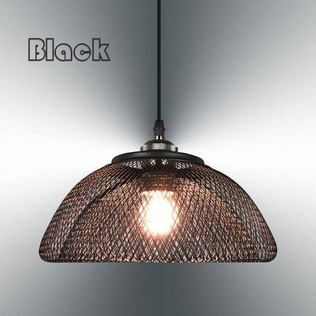 Suspension rétro LED en métal style industriel Hang
