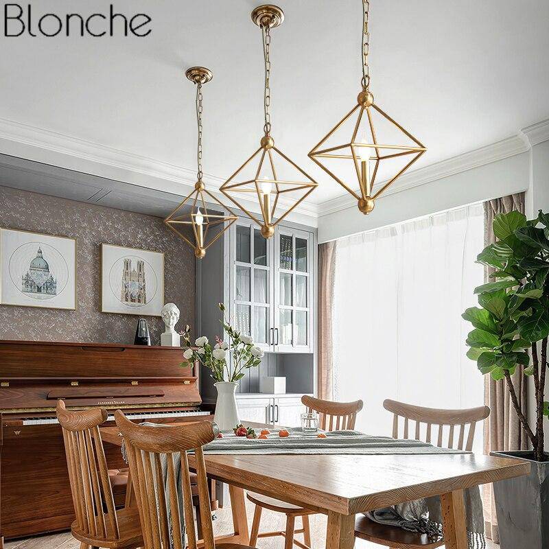 Suspension industrielle LED en métal Loft - vue 3 sur 5