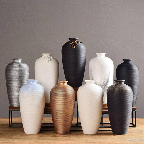 Vase design aux formes arrondies Luxury