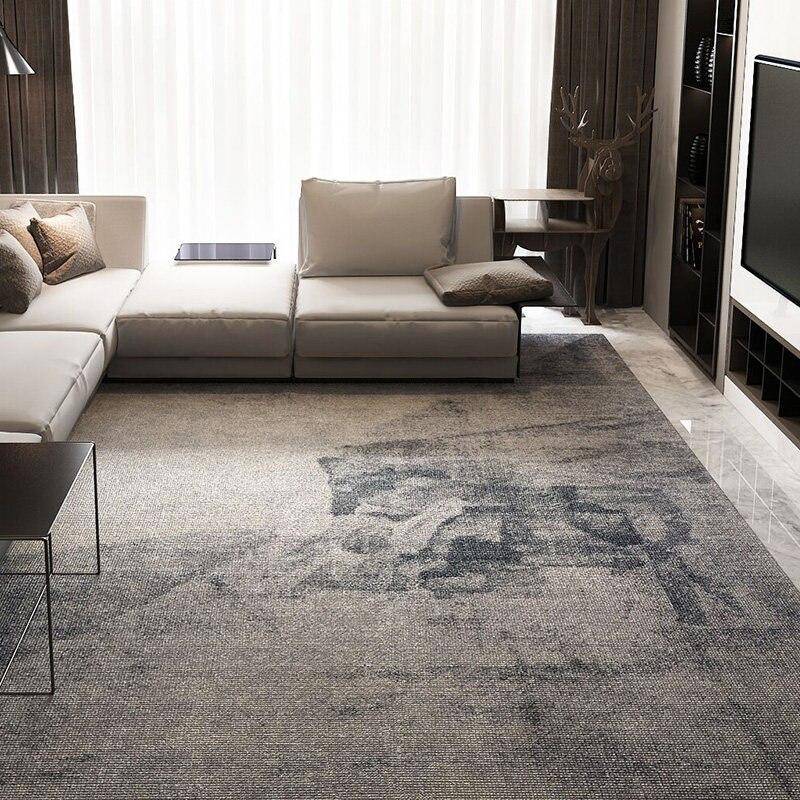 Tapis rectangle moderne style shaggy - vue 3 sur 3