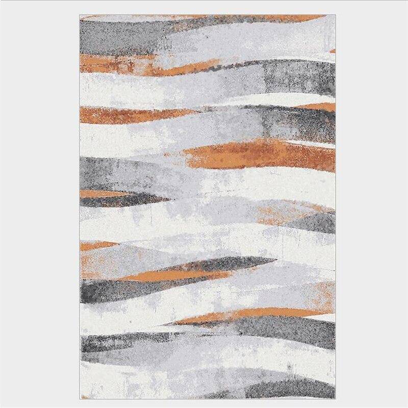 Tapis rectangle dessins gris Fashion - vue 5 sur 4