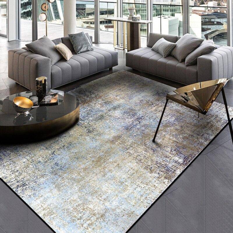 Tapis rectangle moderne Mat style industriel I - vue 3 sur 3