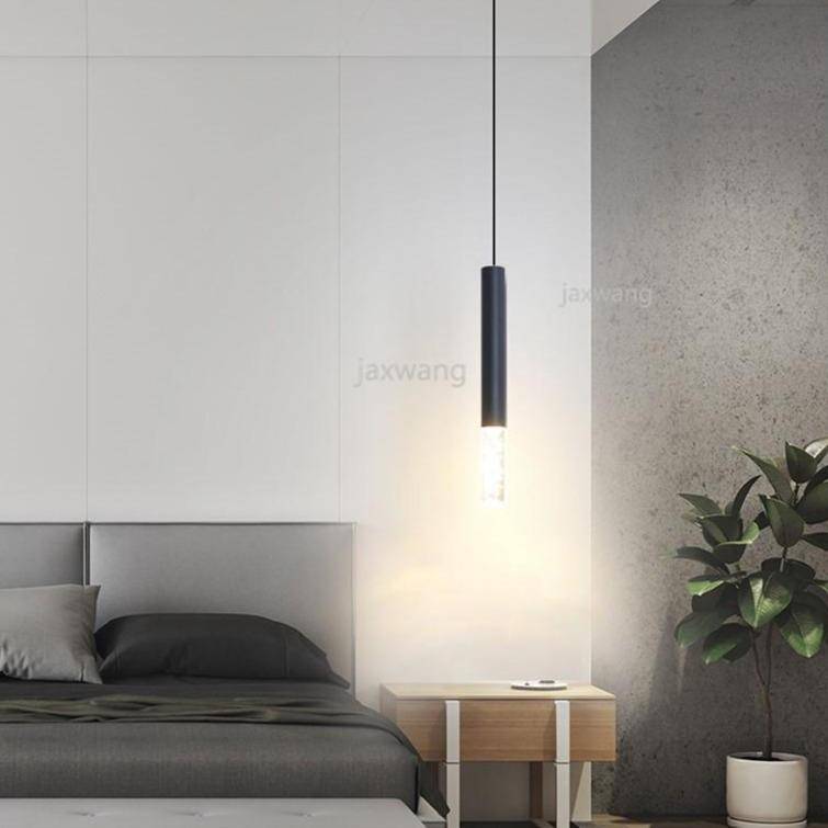 Suspension design LED en tube cylindrique métal Bar - vue 5 sur 12