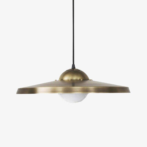 Suspension design LED avec chapeau cuivre Luxury