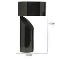 Lampe à poser LED en métal cylindrique design