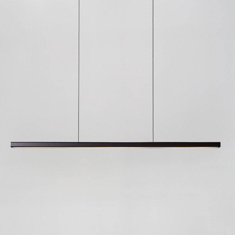 Suspension design LED allongé style Scandinave