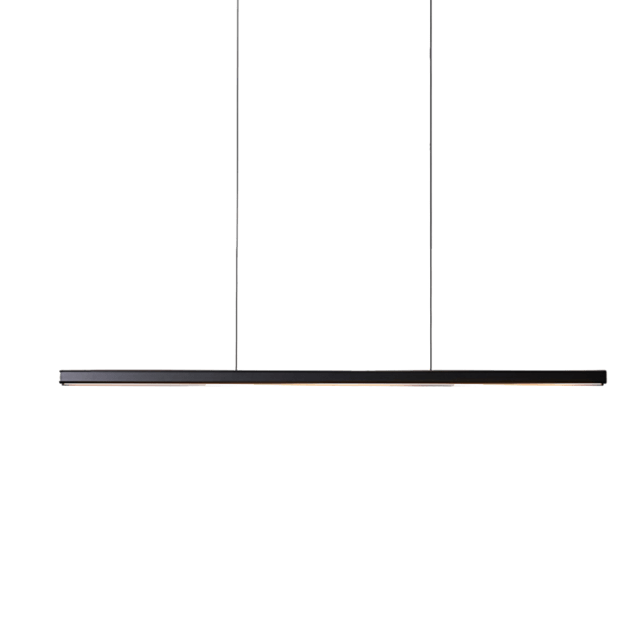 Suspension design LED allongé style Scandinave