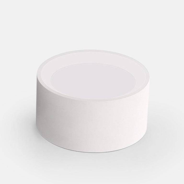Spot rond à LED avec finitions modernes en aluminium