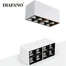 Spot moderne LED box rectangle en métal Light