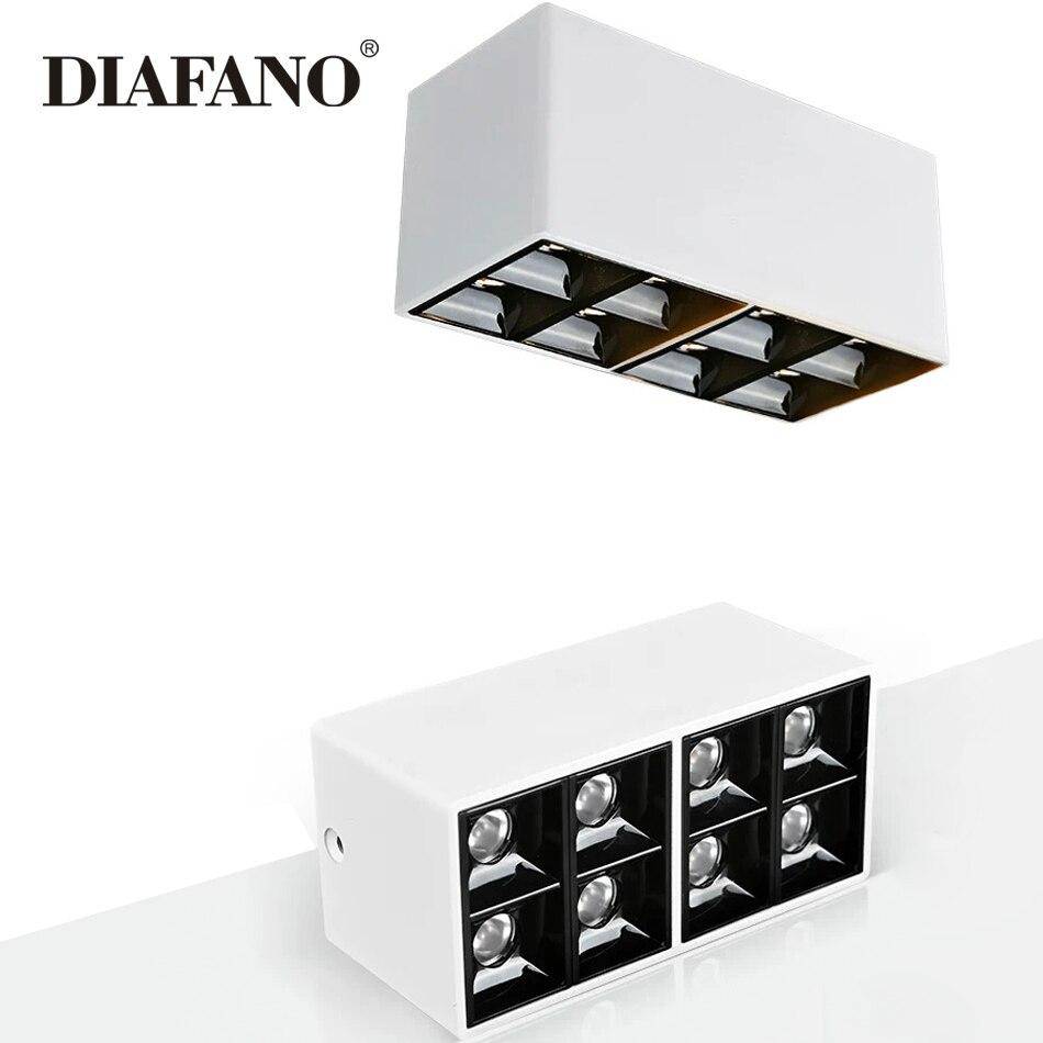 Spot moderne LED box rectangle en métal Light - vue 5 sur 8