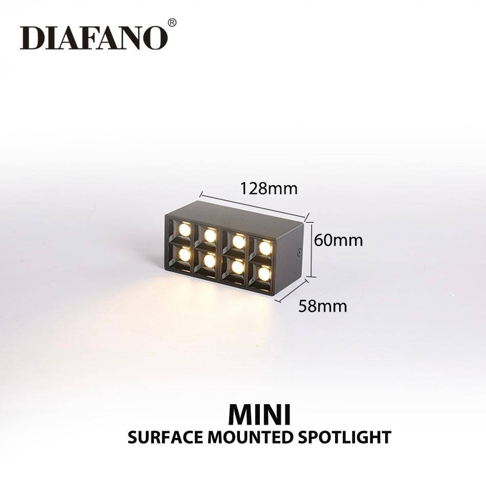 Spot moderne LED box rectangle en métal Light - vue 9 sur 8