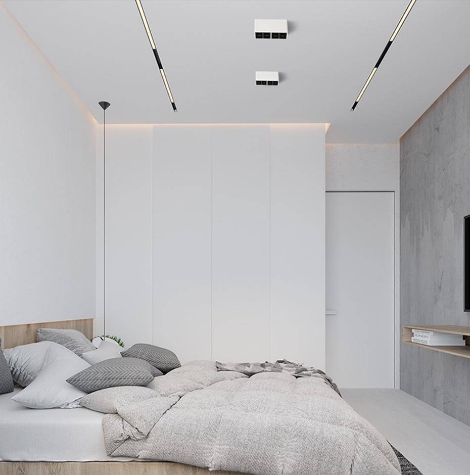 Spot moderne LED box rectangle en métal Light - vue 4 sur 8