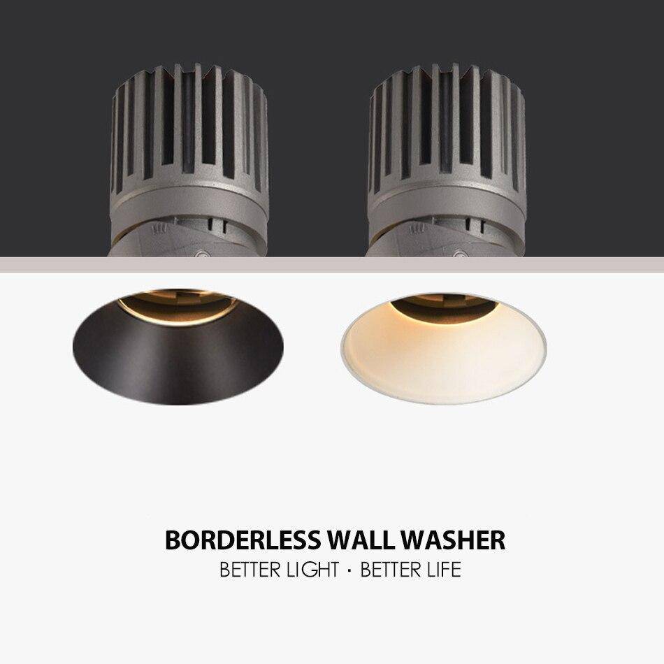 Spot encastré design LED rond - vue 3 sur 9