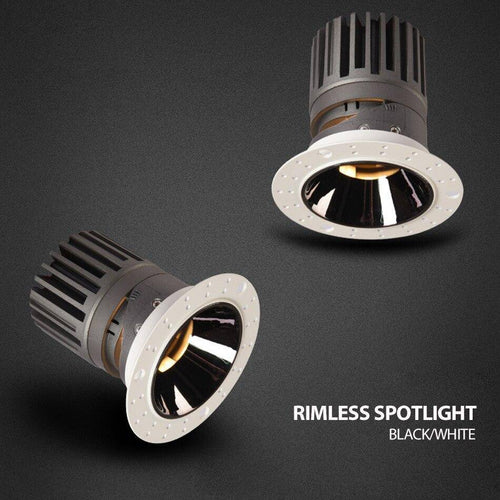 Spot encastré design LED rond
