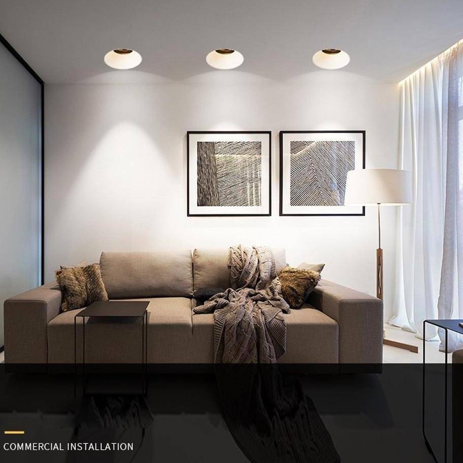 Spot encastré design LED rond - vue 5 sur 9