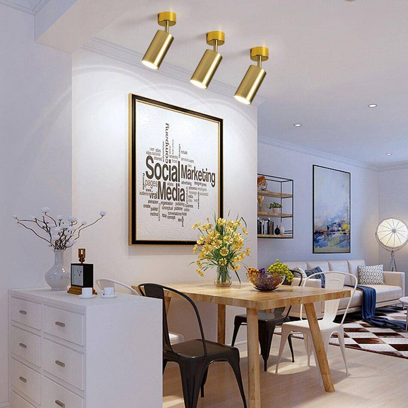 Spot design LED cylindre en aluminium