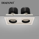 Spot moderne encastrable LED en aluminium