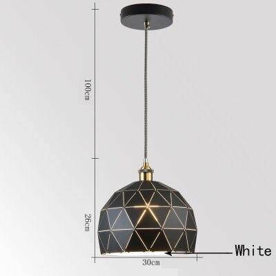 Suspension design LED arrondie avec plusieurs plaques métal Hang - vue 4 sur 5
