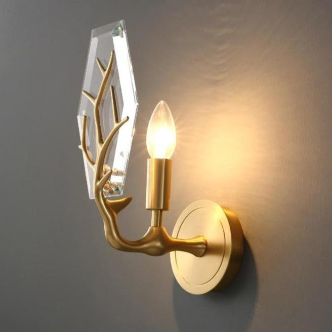 Applique murale moderne LED en forme de feuille Lifya