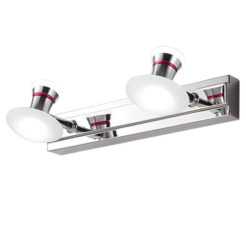 Applique murale LED chromée pour tableau et salle de bain
