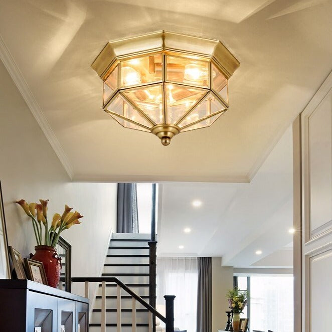 Plafonnier moderne en forme de diamant Priyanka