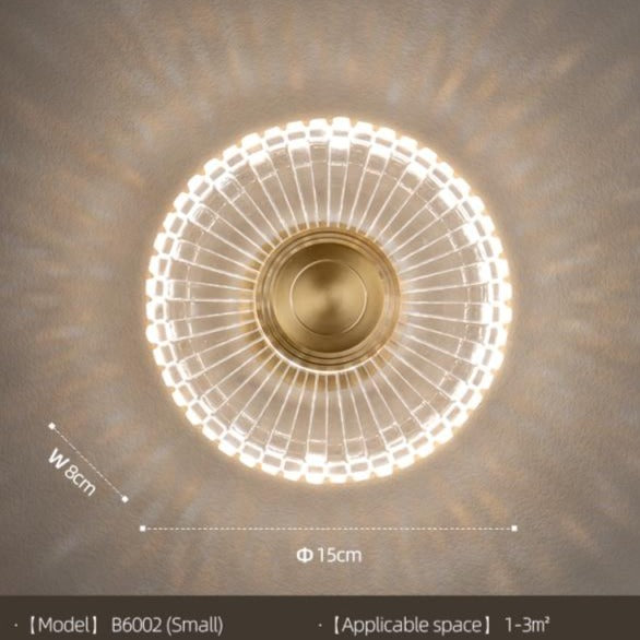 Applique murale moderne LED en aluminium Norya - vue 5 sur 5