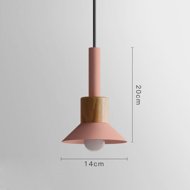 Suspension design en bois et métal de différentes formes Window