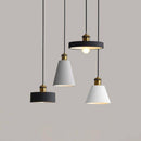 Suspension design à LED en métal avec abat-jour minimaliste Loft