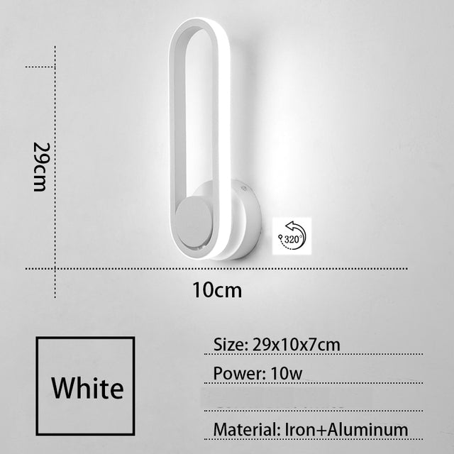 Applique murale moderne LED avec des formes originales Atticus - vue 10 sur 12