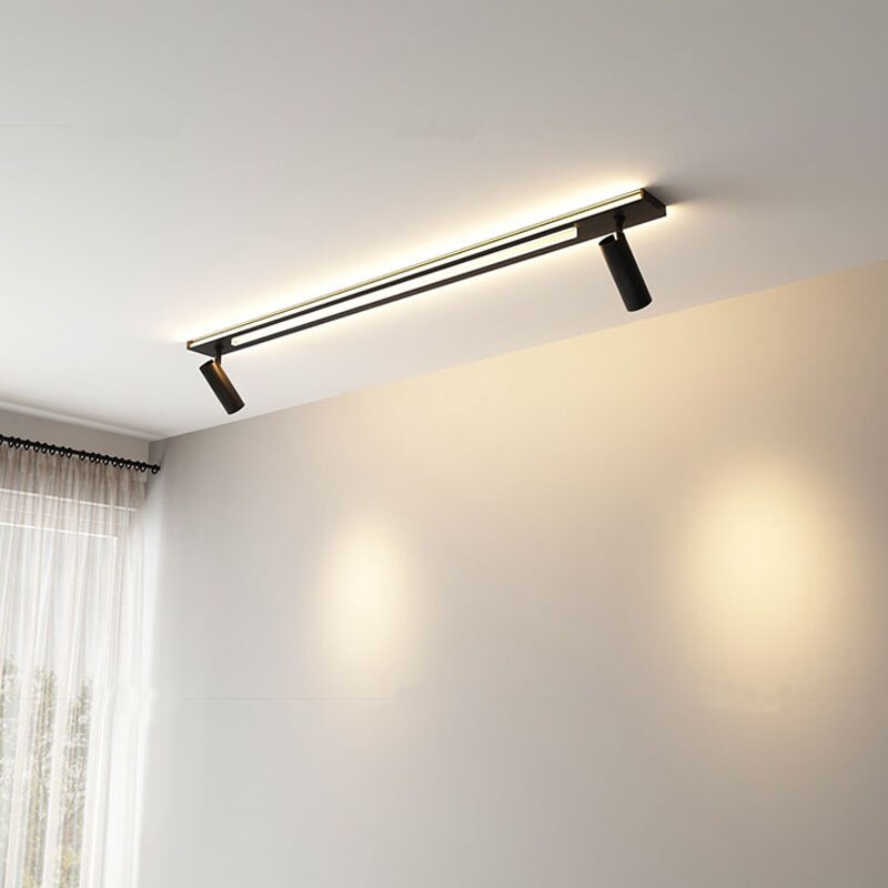 Plafonnier à LED design avec deux spots Dulce - vue 5 sur 5