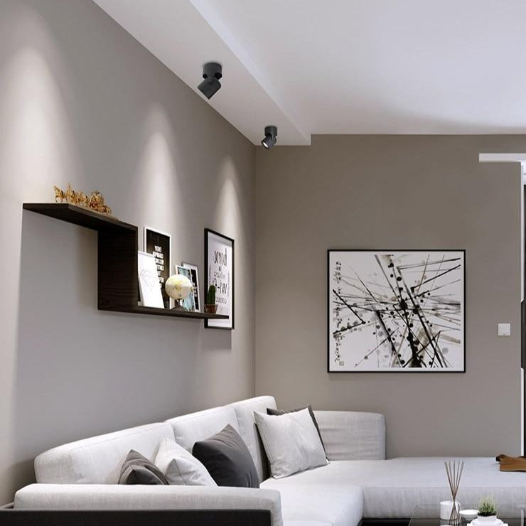 Spot rond à LED ajustable Obby - vue 4 sur 9