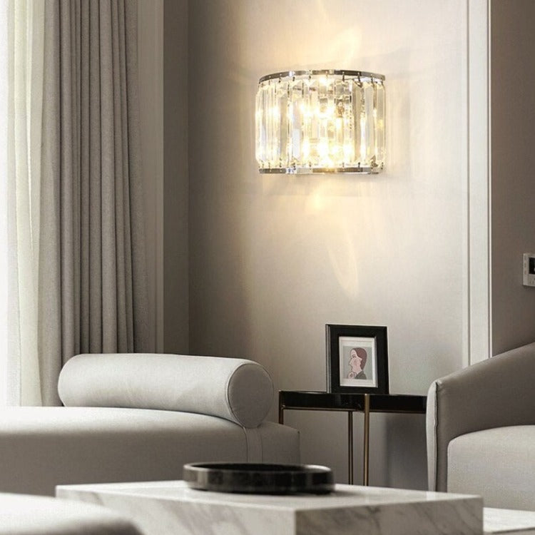 Applique murale moderne en demi cercle luxury Amy - vue 3 sur 5