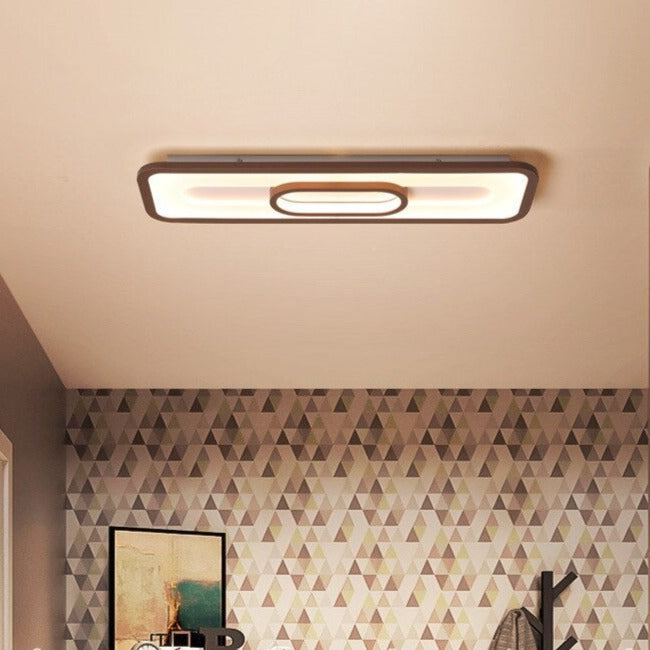Plafonnier moderne LED minimaliste rectangulaire Estaccia - vue 4 sur 5