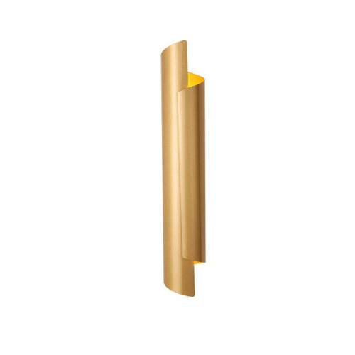 Applique murale moderne LED cylindrique et métallique Amaia