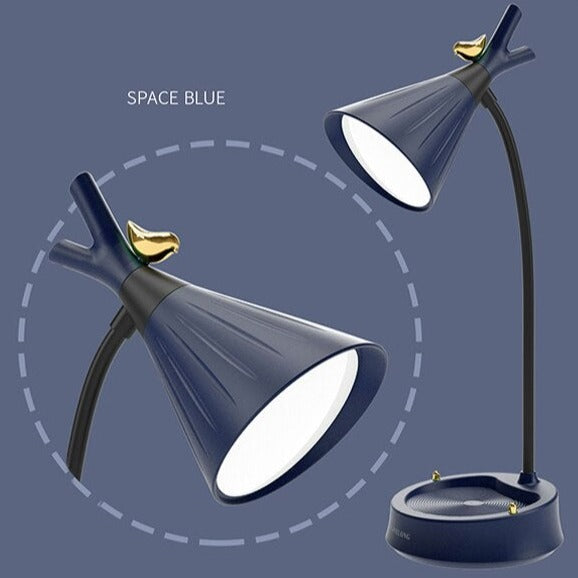 Lampe moderne LED réglable avec support pour mobile Agripina