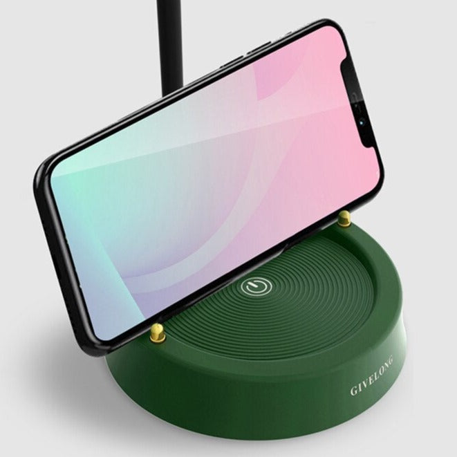 Lampe moderne LED réglable avec support pour mobile Agripina