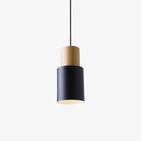 Suspension design LED avec abat-jour cylindrique Gemira