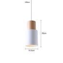 Suspension design LED avec abat-jour cylindrique Gemira
