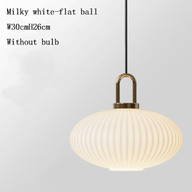 Suspension moderne avec différentes formes en verre Charlise - vue 11 sur 14