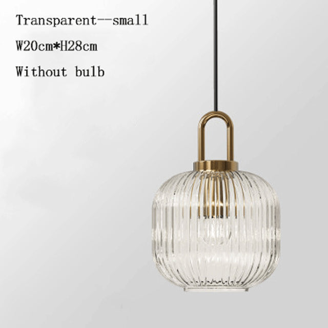 Suspension moderne avec différentes formes en verre Charlise - vue 8 sur 14