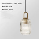 Suspension moderne avec différentes formes en verre Charlise