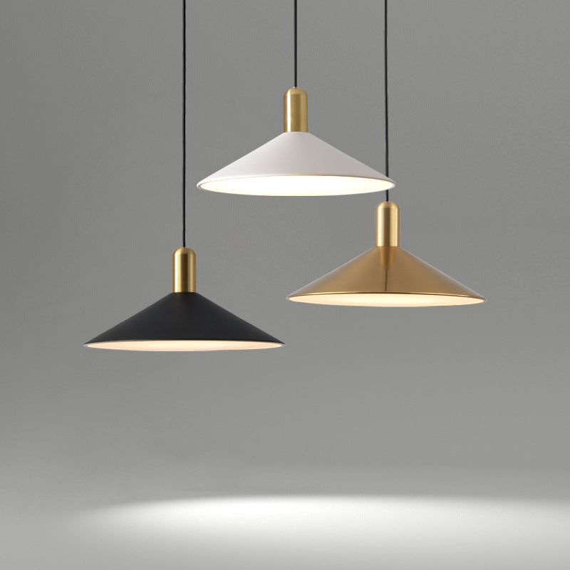 Suspension moderne LED avec abat-jour plat Sidonia - vue 9 sur 14