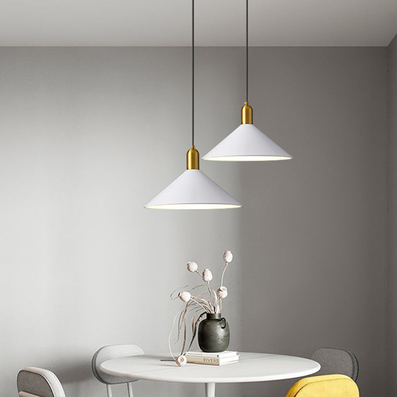 Suspension moderne LED avec abat-jour plat Sidonia - vue 6 sur 14