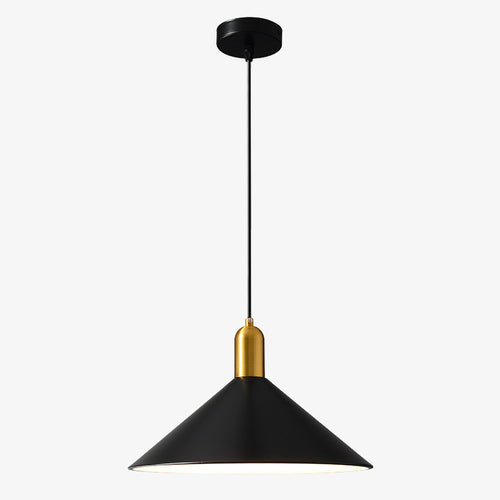 Suspension moderne LED avec abat-jour plat Sidonia