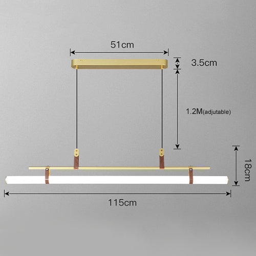Suspension moderne minimaliste LED Cassy