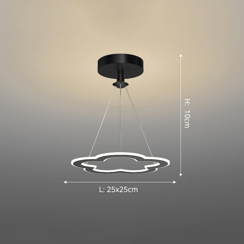 Lustre design LED avec formes irrégulières et originales Cyriac