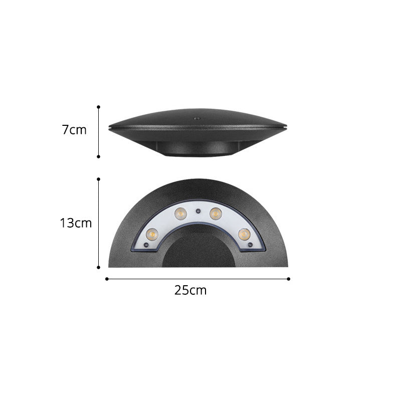Applique murale design LED résistant à l'humidité Aliénor